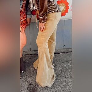 Mustard Color Corduroy Bell Bottoms